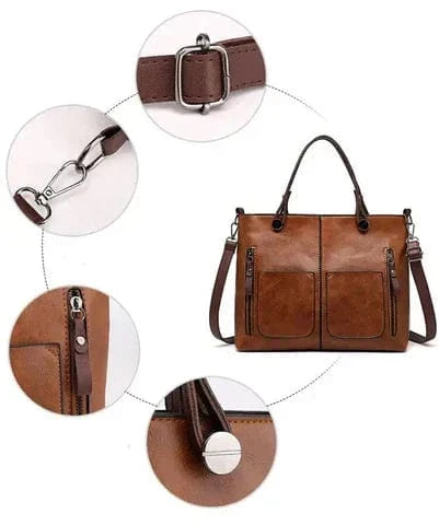 Polona | Elegantna usnjena torba